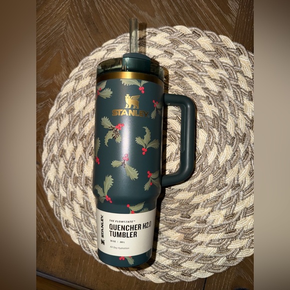 Stanley Other - Stanley 30oz holiday botanicals tumbler NWT